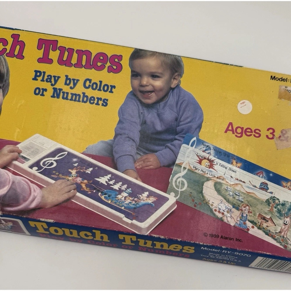 Vtg Song Maker‎ By Rhapsody Touch Tunes Complete WORKS Kid Toy 1980s 1990s Music